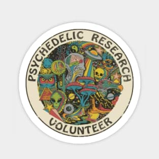 Psychedelic Research Volunteer Sticker